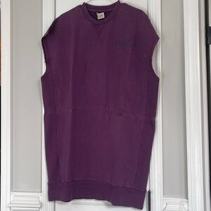 Zara Coca Cola plum Sweatshirt dress. Size Medium. Brand new with tags